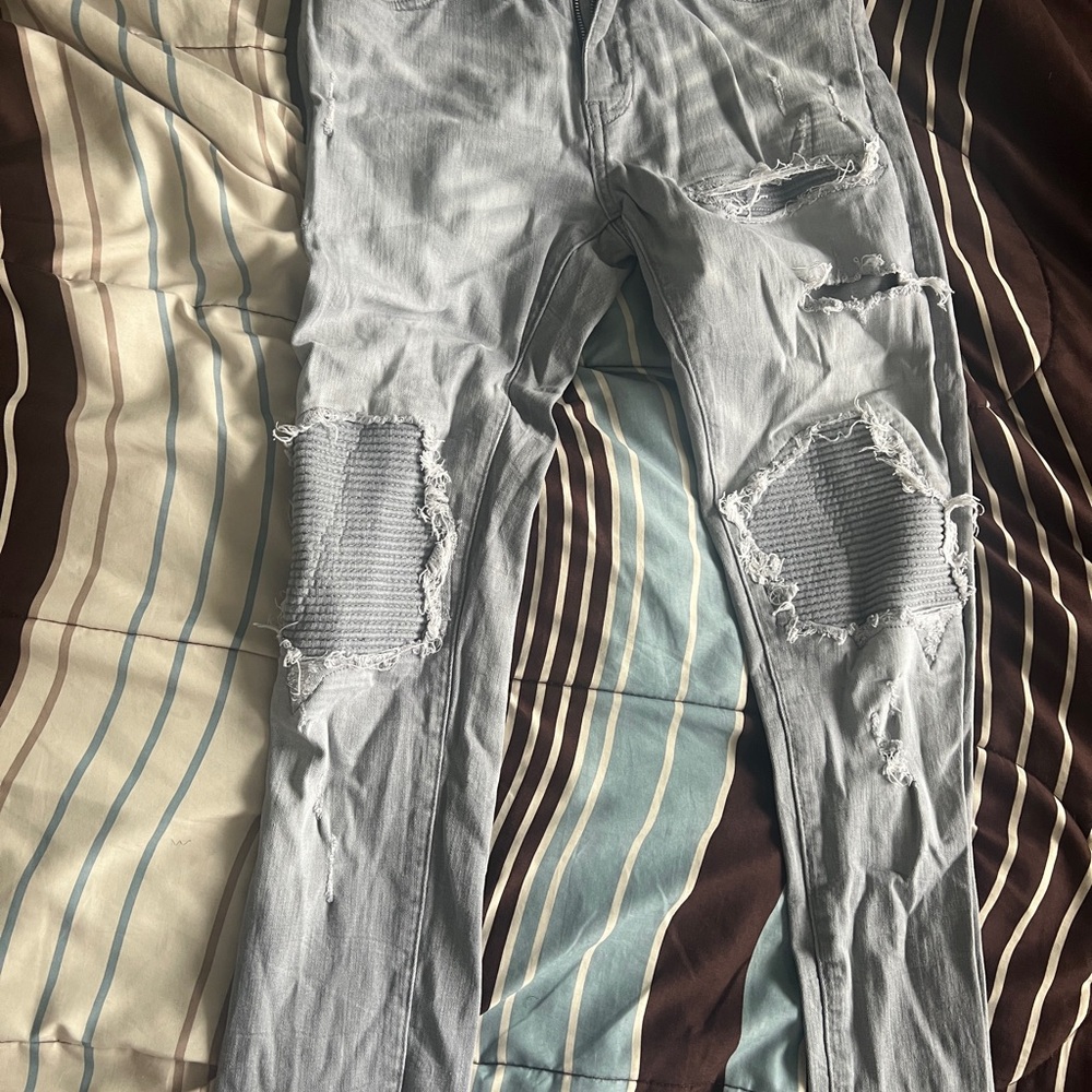 Amiri Jeans gray